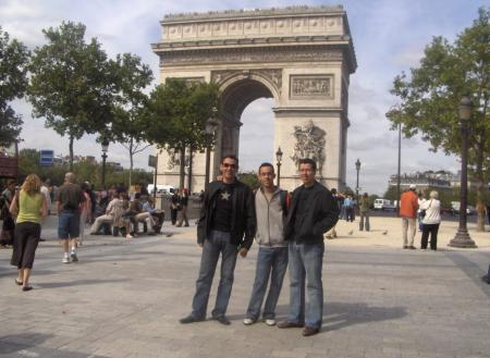 moi et mes 2 cousin Anass et bob